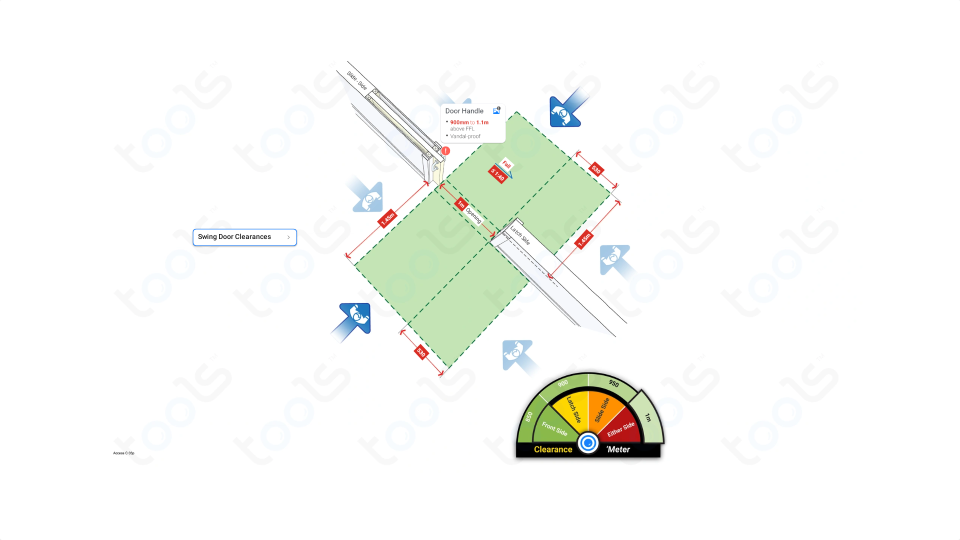 Cavity Slider Door (Clearances) Building Codes & Rules Access NCC Australian Construction